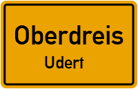 Waldstraße in OberdreisUdert