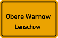 Gartenweg in Obere WarnowLenschow