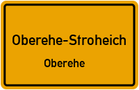 Dreisfeldstraße in Oberehe-StroheichOberehe
