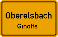 Straßenverzeichnis Oberelsbach Ginolfs