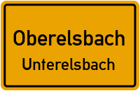 Schulstraße in OberelsbachUnterelsbach