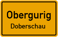 Doberschauer Straße in ObergurigDoberschau