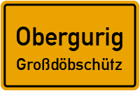 Hainitzer Straße in ObergurigGroßdöbschütz