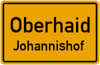 Straßenverzeichnis Oberhaid Johannishof