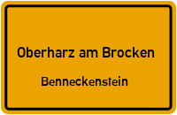An Der Harzquerbahn in Oberharz am BrockenBenneckenstein