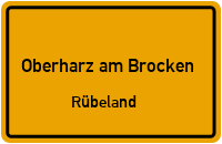 Urania-Weg in Oberharz am BrockenRübeland