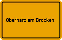 Roter Weg in Oberharz am Brocken