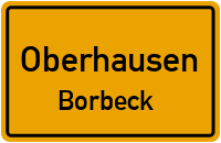 Straßenverzeichnis Oberhausen Borbeck