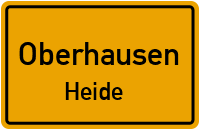 Gute Straße in OberhausenHeide