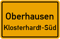 Hugostraße in 46119 Oberhausen (Klosterhardt-Süd)