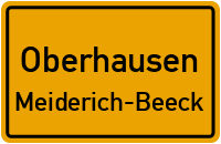 Kleine Blattstraße in OberhausenMeiderich-Beeck