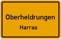 Heldrunger Straße in OberheldrungenHarras