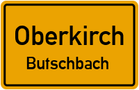 Ortsstraße in OberkirchButschbach