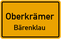 Waschbärweg in 16727 Oberkrämer (Bärenklau)