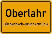 Bergstraße in OberlahrBürdenbach-Bruchermühle