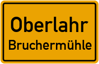 Brucher Straße in OberlahrBruchermühle