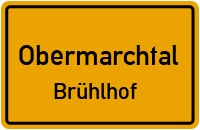 Riedlinger Straße in ObermarchtalBrühlhof