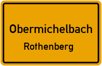 Weinbergstraße in ObermichelbachRothenberg