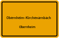 Wildsauweg in 66919 Obernheim-Kirchenarnbach (Obernheim)