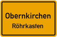 Straßenverzeichnis Obernkirchen Röhrkasten