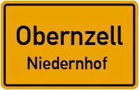 Straßenverzeichnis Obernzell Niedernhof