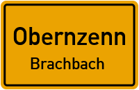 Straßenverzeichnis Obernzenn Brachbach
