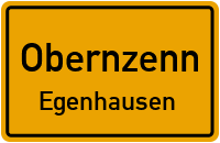 Straßenverzeichnis Obernzenn Egenhausen