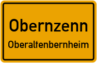 Straßenverzeichnis Obernzenn Oberaltenbernheim