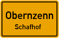 Straßenverzeichnis Obernzenn Schafhof