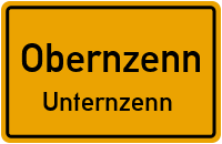 Straßenverzeichnis Obernzenn Unternzenn