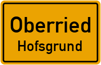 Rainweg in OberriedHofsgrund