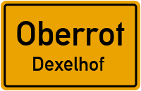 Straßenverzeichnis Oberrot Dexelhof