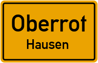 Rotgasse in 74420 Oberrot (Hausen)