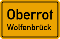 Oberroter Straße in OberrotWolfenbrück