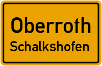 Buchenweg in OberrothSchalkshofen