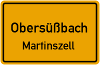 Straßenverzeichnis Obersüßbach Martinszell