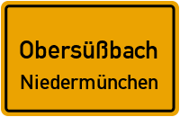 Straßenverzeichnis Obersüßbach Niedermünchen