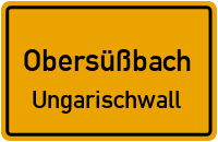 Straßenverzeichnis Obersüßbach Ungarischwall