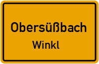 Straßenverzeichnis Obersüßbach Winkl