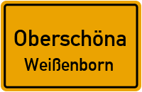 Dorfstraße in OberschönaWeißenborn