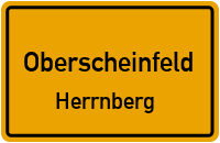 Straßen in Oberscheinfeld Herrnberg
