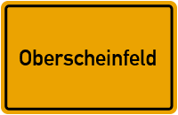 Oberscheinfeld in Bayern