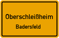 Hackerstraße in OberschleißheimBadersfeld
