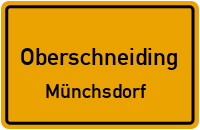 Straßenverzeichnis Oberschneiding Münchsdorf
