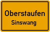 Straßenverzeichnis Oberstaufen Sinswang