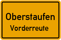 Straßenverzeichnis Oberstaufen Vorderreute