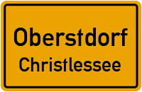 Straßen in Oberstdorf Christlessee