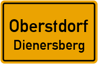 Straßen in Oberstdorf Dienersberg