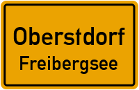 Straßen in Oberstdorf Freibergsee