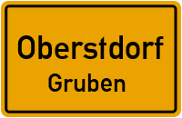 Straßenverzeichnis Oberstdorf Gruben